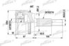 PATRON PCV9791 Joint Kit, drive shaft